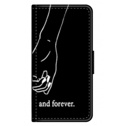 Husa personalizata tip carte HQPrint pentru Oppo A38, model Always and Forever 2, multicolor, S1D1M0280
