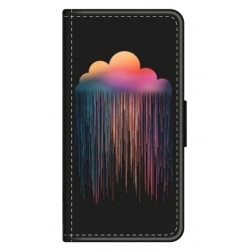 Husa personalizata tip carte HQPrint pentru Oppo A38, model Colorful 3, multicolor, S1D1M0298