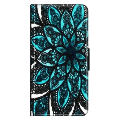Husa personalizata tip carte HQPrint pentru Oppo A79, model Mandela 2, multicolor, S1D1M0255