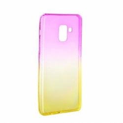 Husa SAMSUNG Galaxy A8 Plus 2018 - Ombre (Roz/Auriu)