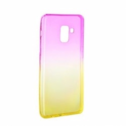 Husa SAMSUNG Galaxy A5 2018 \ A8 2018 - Ombre (Roz/Auriu)