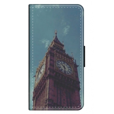Husa personalizata tip carte HQPrint pentru Oppo Reno10, model Big Ben 1, multicolor, S1D1M0013