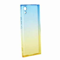 Husa SONY Xperia XA1 - Ombre (Albastru/Auriu)