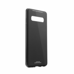 Husa SAMSUNG Galaxy S10 - Glass (Negru)