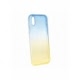 Husa APPLE iPhone X - Ombre (Albastru/Auriu)