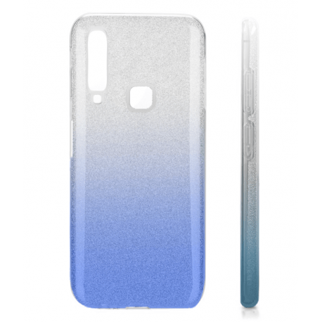Husa SAMSUNG Galaxy A9 2018 - Forcell Shining (Argintiu/Albastru)
