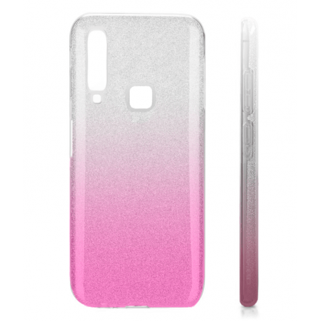 Husa SAMSUNG Galaxy A9 2018 - Forcell Shining (Argintiu/Roz)