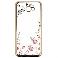 Husa SAMSUNG Galaxy J4 Plus 2018 - Diamond (Auriu) FORCELL
