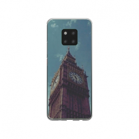 Husa personalizata tip carcasa HQPrint pentru Huawei Mate 20 Pro, model Big Ben 1, multicolor, S1D1M0013
