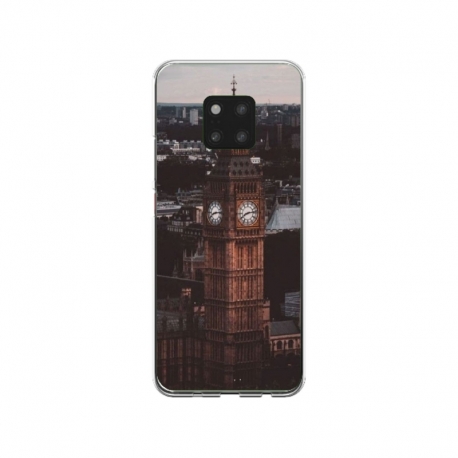 Husa personalizata tip carcasa HQPrint pentru Huawei Mate 20 Pro, model Big Ben 2, multicolor, S1D1M0014