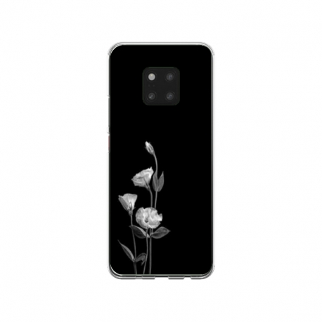 Husa personalizata tip carcasa HQPrint pentru Huawei Mate 20 Pro, model Abstract Flowers, multicolor, S1D1M0216