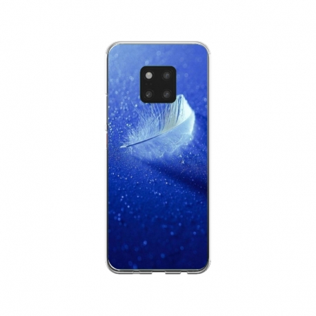 Husa personalizata tip carcasa HQPrint pentru Huawei Mate 20 Pro, model Pana, multicolor, S1D1M0236