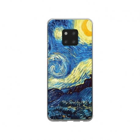 Husa personalizata tip carcasa HQPrint pentru Huawei Mate 20 Pro, model Van Gogh, multicolor, S1D1M0238