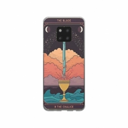 Husa personalizata tip carcasa HQPrint pentru Huawei Mate 20 Pro, model Tarrot, multicolor, S1D1M0267