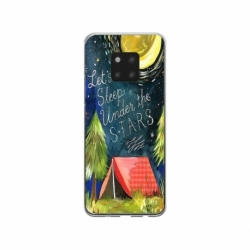 Husa personalizata tip carcasa HQPrint pentru Huawei Mate 20 Pro, model Lets sleep under the STARS, multicolor, S1D1M0268