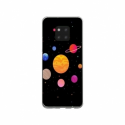 Husa personalizata tip carcasa HQPrint pentru Huawei Mate 20 Pro, model Colorful Galaxy, multicolor, S1D1M0283