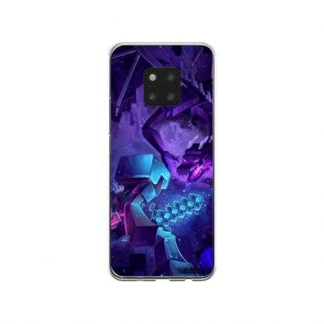 Husa personalizata tip carcasa HQPrint pentru Huawei Mate 20 Pro, model Ender Dragon, multicolor, S1D1M0304