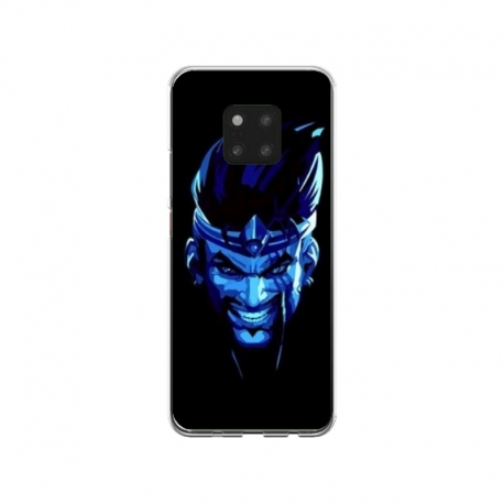 Husa personalizata tip carcasa HQPrint pentru Huawei Mate 20 Pro, model Blue King, multicolor, S1D1M0305