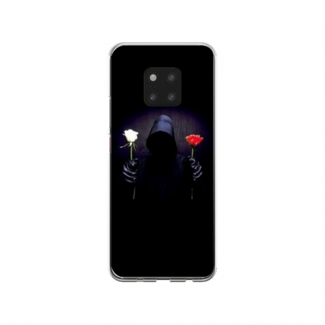 Husa personalizata tip carcasa HQPrint pentru Huawei Mate 20 Pro, model Choose Rose, multicolor, S1D1M0343
