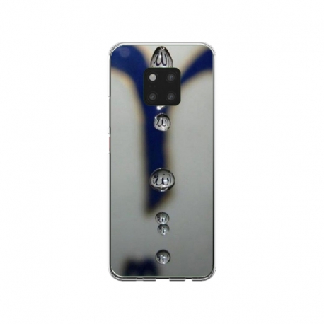 Husa personalizata tip carcasa HQPrint pentru Huawei Mate 20 Pro, model Droplets, multicolor, S1D1M0353