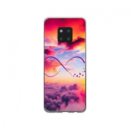 Husa personalizata tip carcasa HQPrint pentru Huawei Mate 20 Pro, model Bright Infinity, multicolor, S1D1M0377