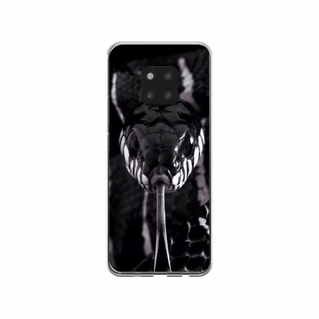 Husa personalizata tip carcasa HQPrint pentru Huawei Mate 20 Pro, model Snake, multicolor, S1D1M0378