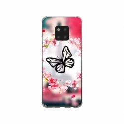 Husa personalizata tip carcasa HQPrint pentru Huawei Mate 20 Pro, model Butterfly 8, multicolor, S1D1M0380