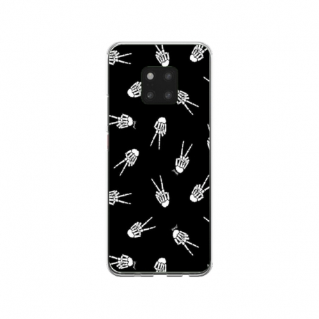 Husa personalizata tip carcasa HQPrint pentru Huawei Mate 20 Pro, model OK Skelly, multicolor, S1D1M0388