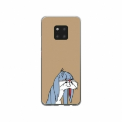 Husa personalizata tip carcasa HQPrint pentru Huawei Mate 20, model Tired Bunny, multicolor, S1D1M0027