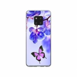 Husa personalizata tip carcasa HQPrint pentru Huawei Mate 20, model Butterfly 2, multicolor, S1D1M0029