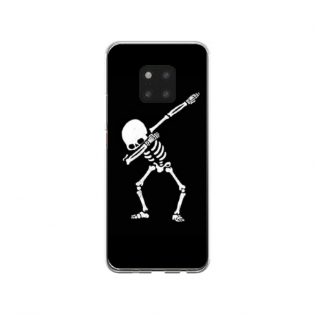 Husa personalizata tip carcasa HQPrint pentru Huawei Mate 20, model Dab Skeleton, multicolor, S1D1M0034