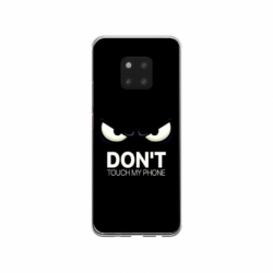 Husa personalizata tip carcasa HQPrint pentru Huawei Mate 20, model Dont touch my phone 1, multicolor, S1D1M0035
