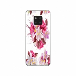 Husa personalizata tip carcasa HQPrint pentru Huawei Mate 20, model Flowers 4, multicolor, S1D1M0040