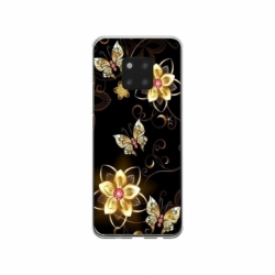 Husa personalizata tip carcasa HQPrint pentru Huawei Mate 20, model Butterfly 5, multicolor, S1D1M0042