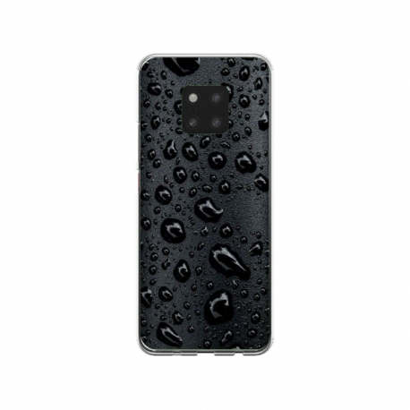 Husa personalizata tip carcasa HQPrint pentru Huawei Mate 20, model Rain, multicolor, S1D1M0244