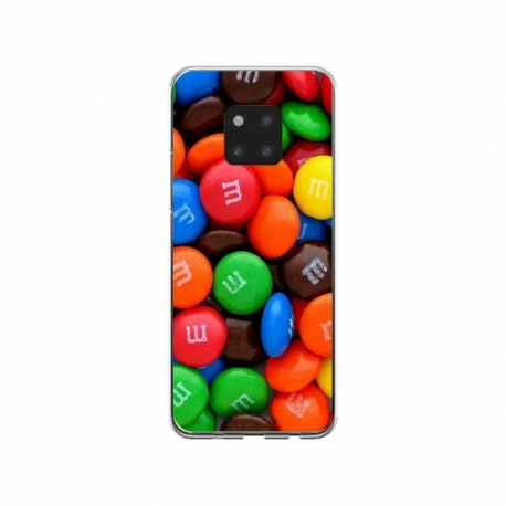 Husa personalizata tip carcasa HQPrint pentru Huawei Mate 20, model MandM, multicolor, S1D1M0257