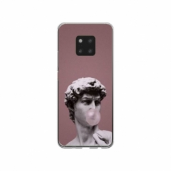 Husa personalizata tip carcasa HQPrint pentru Huawei Mate 20, model Bubble Gum Statue, multicolor, S1D1M0317