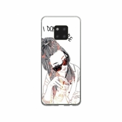 Husa personalizata tip carcasa HQPrint pentru Huawei Mate 20, model I dont care, multicolor, S1D1M0320
