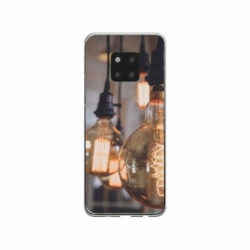 Husa personalizata tip carcasa HQPrint pentru Huawei Mate 20, model Lightbulb, multicolor, S1D1M0322