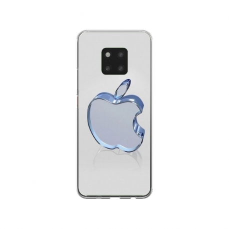 Husa personalizata tip carcasa HQPrint pentru Huawei Mate 20, model Apple Logo, multicolor, S1D1M0323