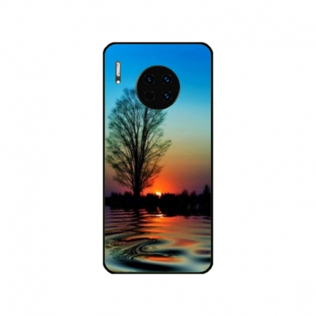 Husa personalizata tip carcasa HQPrint pentru Huawei Mate 30 Pro, model Apus, multicolor, S1D1M0006
