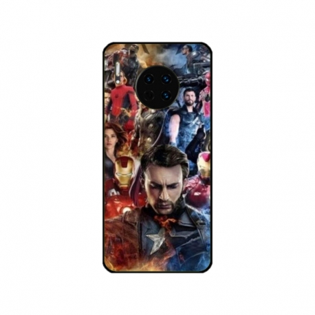 Husa personalizata tip carcasa HQPrint pentru Huawei Mate 30 Pro, model Avengers Endgame, multicolor, S1D1M0009