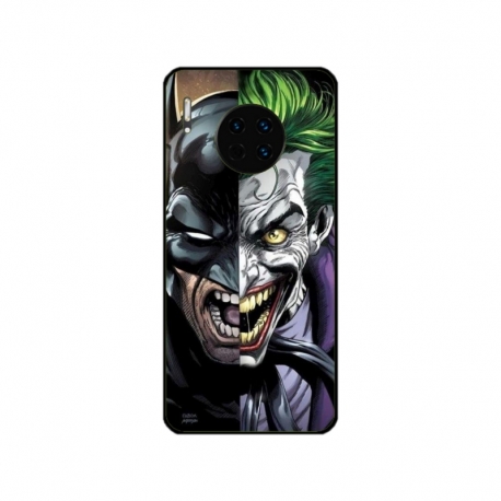 Husa personalizata tip carcasa HQPrint pentru Huawei Mate 30 Pro, model Batman VS Joker, multicolor, S1D1M0012