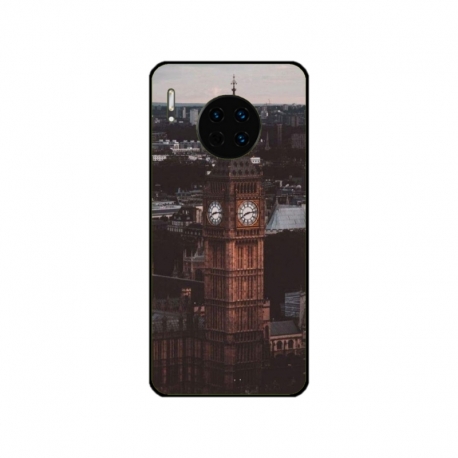 Husa personalizata tip carcasa HQPrint pentru Huawei Mate 30 Pro, model Big Ben 2, multicolor, S1D1M0014