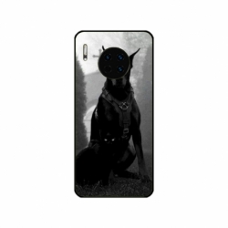 Husa personalizata tip carcasa HQPrint pentru Huawei Mate 30 Pro, model Doberman, multicolor, S1D1M0018