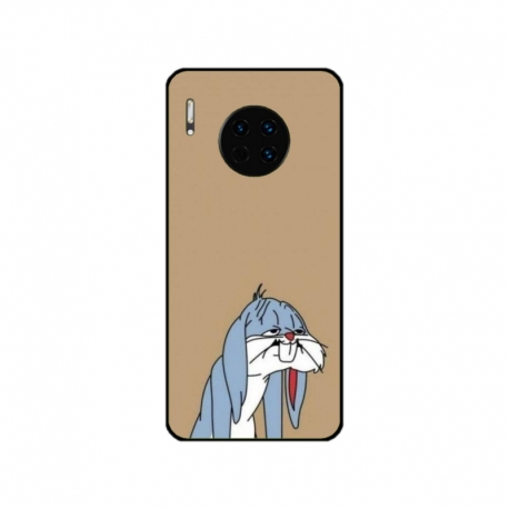 Husa personalizata tip carcasa HQPrint pentru Huawei Mate 30 Pro, model Tired Bunny, multicolor, S1D1M0027