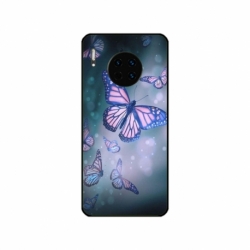 Husa personalizata tip carcasa HQPrint pentru Huawei Mate 30 Pro, model Butterfly 1, multicolor, S1D1M0028