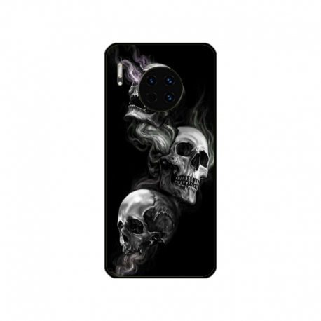 Husa personalizata tip carcasa HQPrint pentru Huawei Mate 30 Pro, model Skulls, multicolor, S1D1M0032