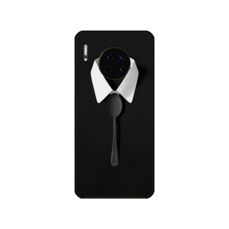 Husa personalizata tip carcasa HQPrint pentru Huawei Mate 30 Pro, model Mr Fancy, multicolor, S1D1M0036
