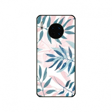 Husa personalizata tip carcasa HQPrint pentru Huawei Mate 30 Pro, model Leaf Design 1, multicolor, S1D1M0044